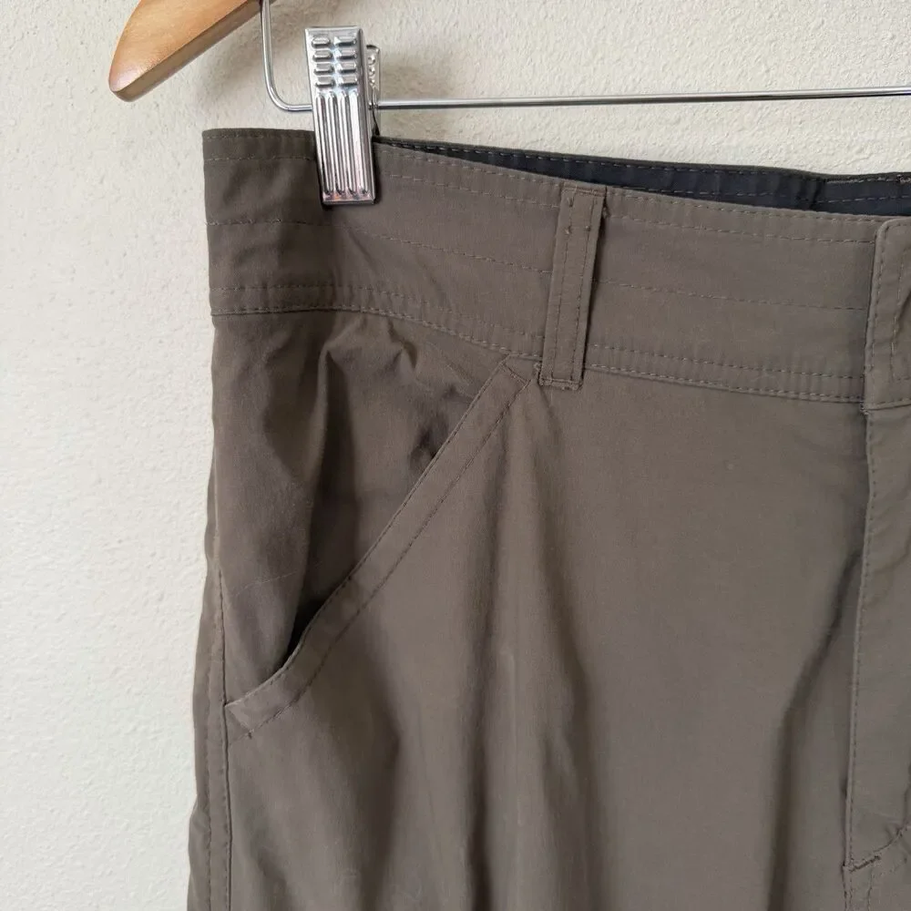 Kuhl Mens Stealth Renegade Convertible Pants Size 32x30 Brown Gorpcore Outdoors